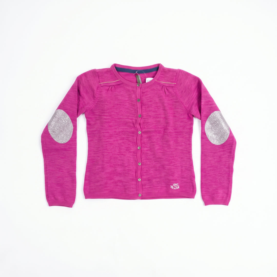 Girls Classic Button-Front Knit Cardigan Sweater – Lightweight Everyday Layer