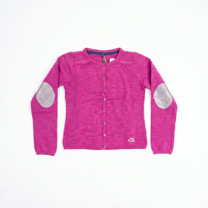 Girls Classic Button-Front Knit Cardigan Sweater – Lightweight Everyday Layer