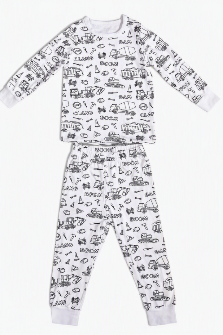 Baebabys Coloring Pajama DIY Paintable Pyjama set