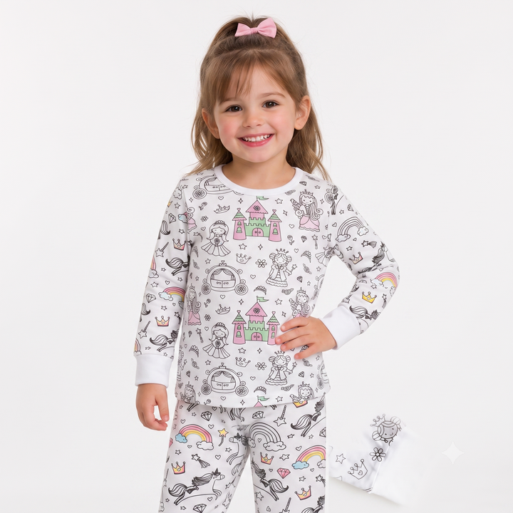 Baebabys Coloring Pajama DIY Paintable Pyjama set