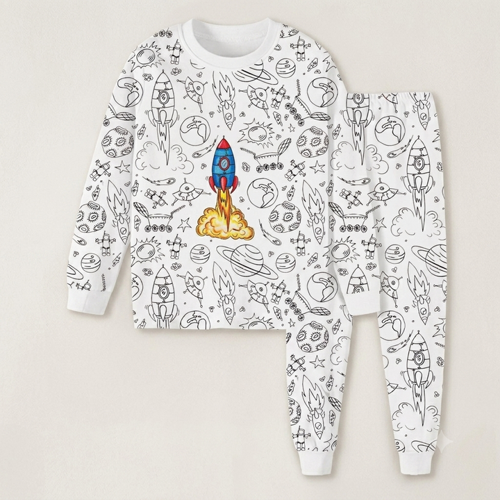 Baebabys Coloring Pajama DIY Paintable Pyjama set