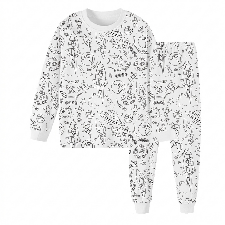 Baebabys Coloring Pajama DIY Paintable Pyjama set