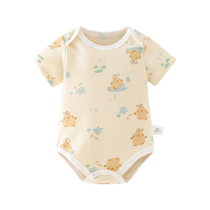 Baebabys Colorful Rompers  0 3 6 9 12 Months Newborn Boy Girl Soft Baby Romper Print Sweet New Born 100% Cotton Bodysuits