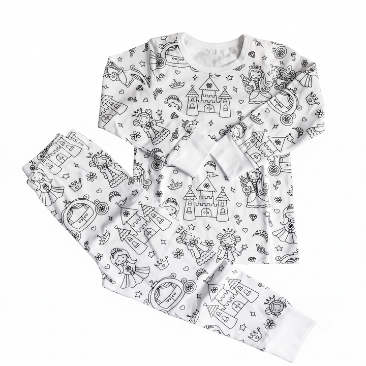 Baebabys Coloring Pajama DIY Paintable Pyjama set