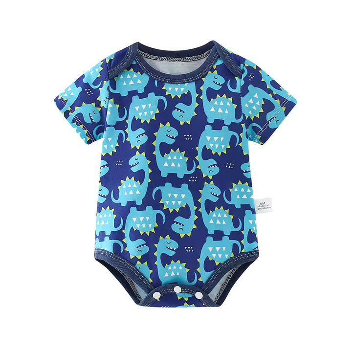 Baebabys Colorful Rompers  0 3 6 9 12 Months Newborn Boy Girl Soft Baby Romper Print Sweet New Born 100% Cotton Bodysuits