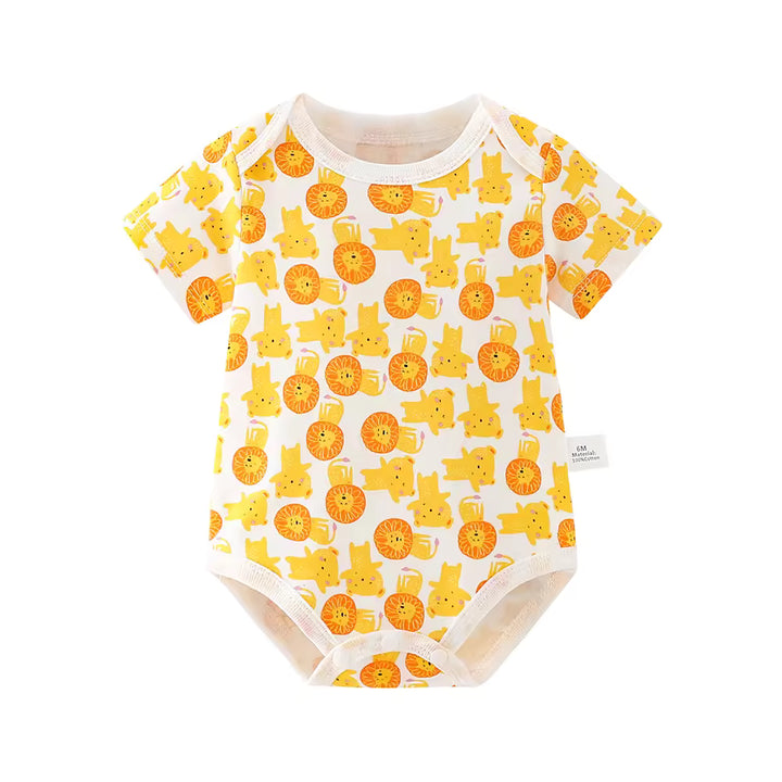 Baebabys Colorful Rompers  0 3 6 9 12 Months Newborn Boy Girl Soft Baby Romper Print Sweet New Born 100% Cotton Bodysuits