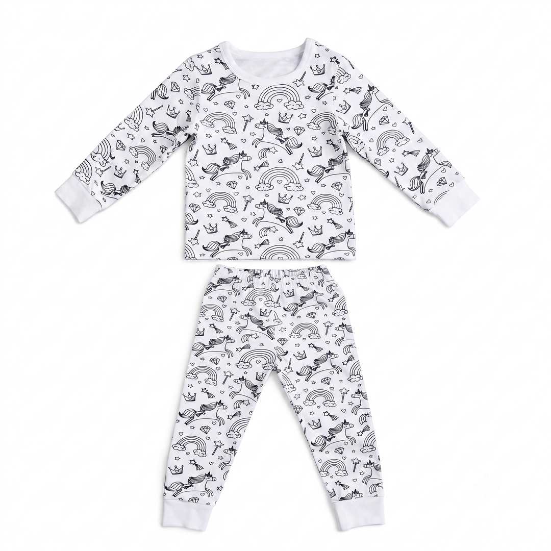 Baebabys Coloring Pajama DIY Paintable Pyjama set