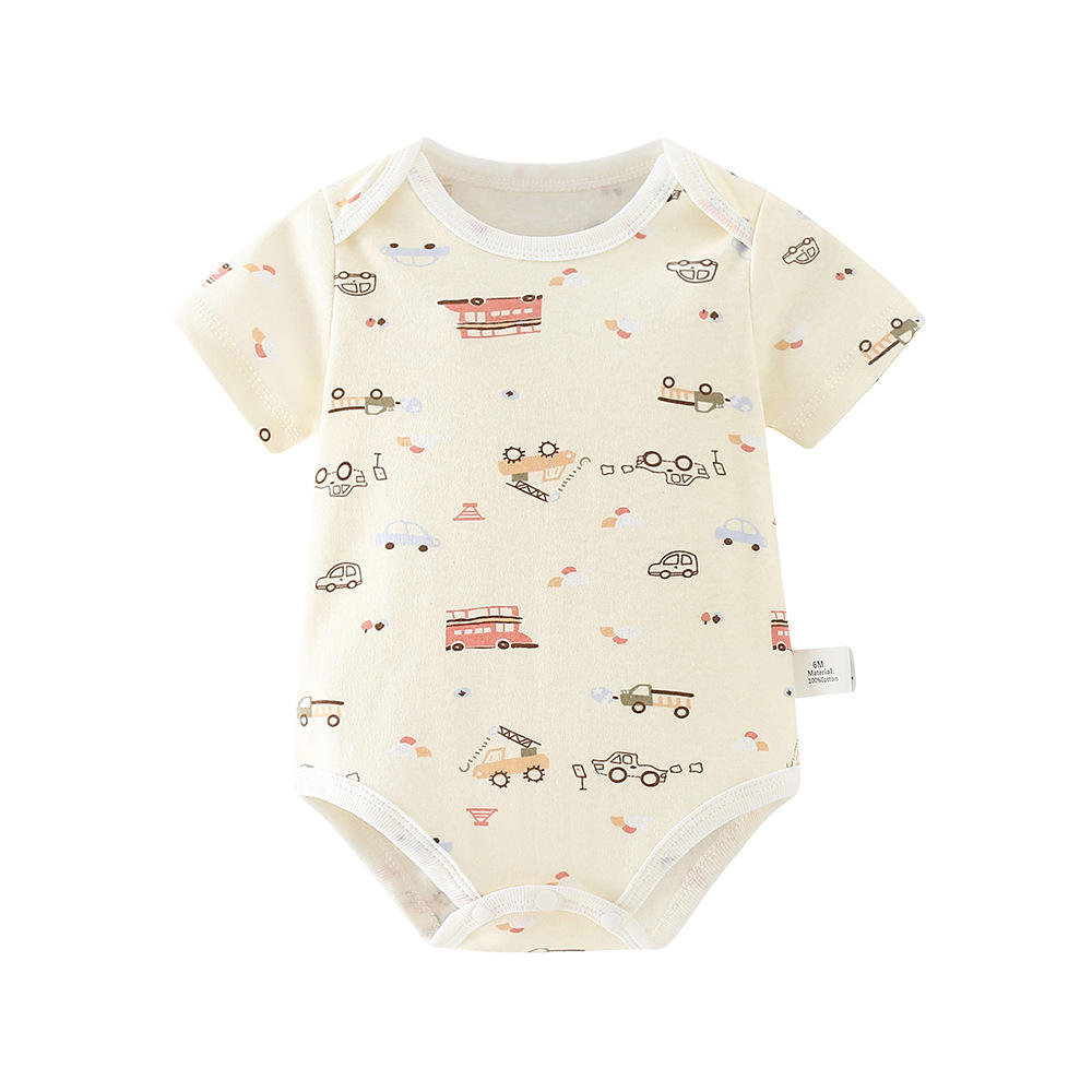 Baebabys Colorful Rompers  0 3 6 9 12 Months Newborn Boy Girl Soft Baby Romper Print Sweet New Born 100% Cotton Bodysuits