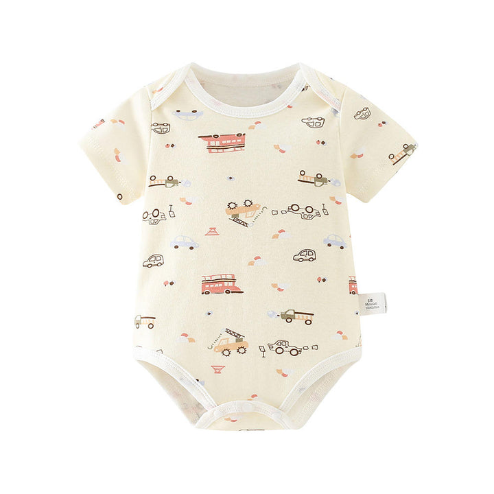 Baebabys Colorful Rompers  0 3 6 9 12 Months Newborn Boy Girl Soft Baby Romper Print Sweet New Born 100% Cotton Bodysuits